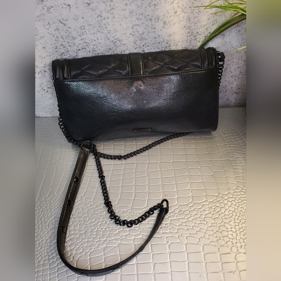 Rebecca Minkoff  Black Quilted Purse Leather Women's Bag - Picture 12 of 12